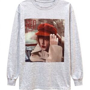 Taylor Swift Graphic Tee M Gray – Cozy Aesthetic Official Merch